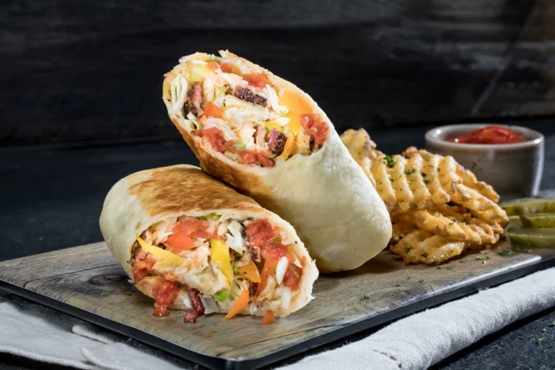 Chicken Cheese Wrap - Reg.